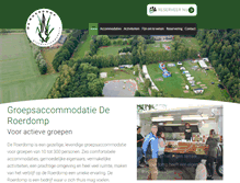 Tablet Screenshot of deroerdomp.nl